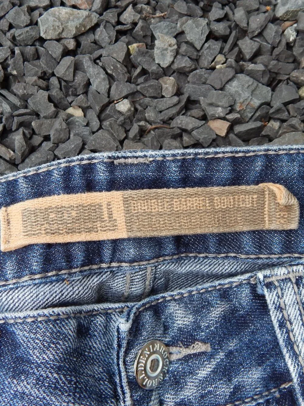Rock and Roll Denim Double Barrel Bootcut Jeans Relaxed 33×34 Western Lot 3 Pair